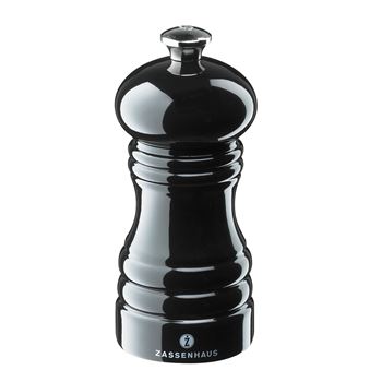 Pepparkvarn 12 cm Zassenhaus Berlin svart blank