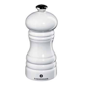 Saltkvarn 12 cm Zassenhaus Berlin vit blank