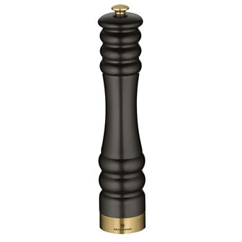 Pepparkvarn matt 25 cm Zassenhaus Munchen svart guld