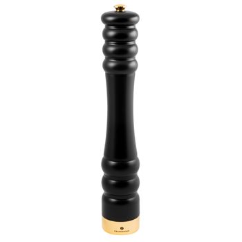 Pepparkvarn matt 35 cm Zassenhaus Munchen svart guld