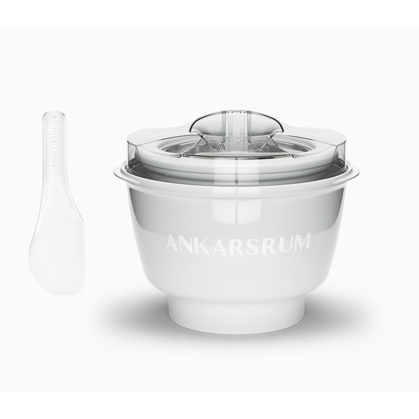Glass-tillsats till köksmaskin m spatula Ankarsrum