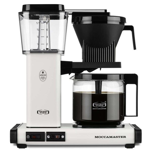 Kaffebryggare 1,25 liter Moccamaster Automatic matt white
