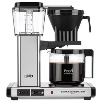 Kaffebryggare 1,25 liter, kalkindikator Moccamaster Optio polished silver