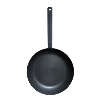 Stekpanna 24 cm kolstål Satake svart