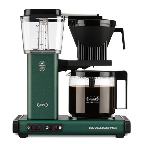 Kaffebryggare 1,25 liter Moccamaster Optio forest green