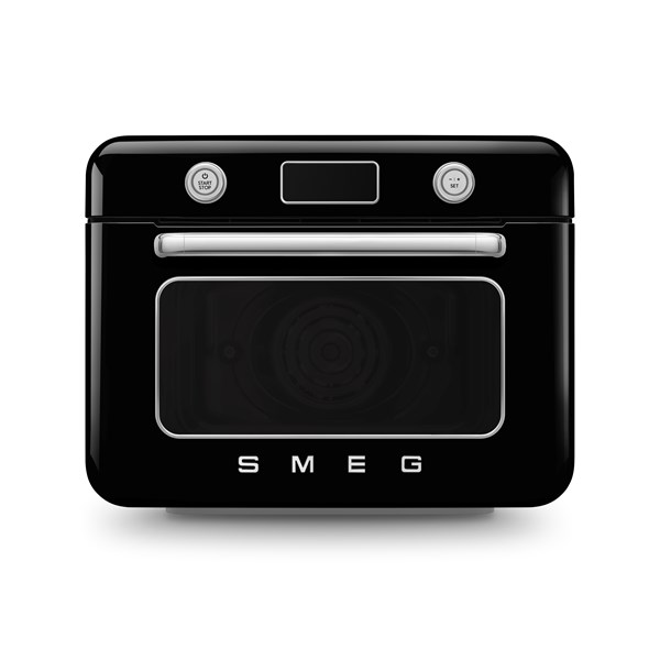 Fristående kombinationsångugn Smeg 50's Style svart