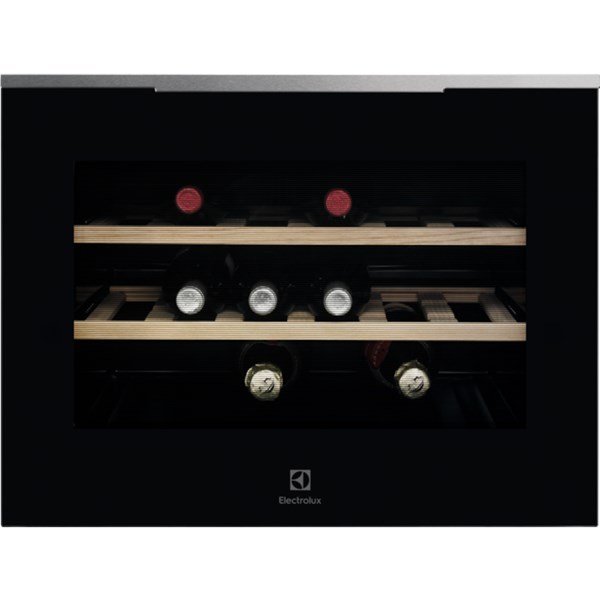 Vinkyl kompakt 46 cm,18 flaskor, 49L KBW5X Electrolux rostfri