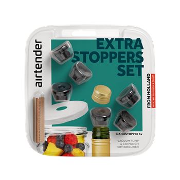 Extra stoppers 6-p Airtender svart