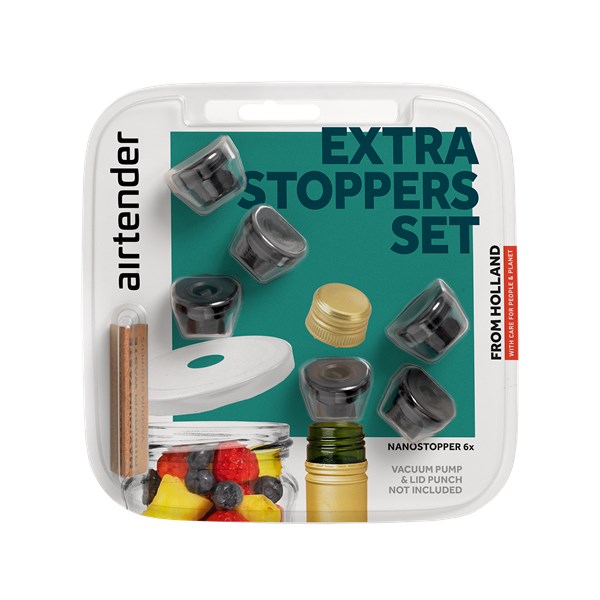 Extra stoppers 6-p Airtender svart