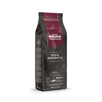Kaffebönor Centopercento 100% 1000gr Caffè Mauro svart