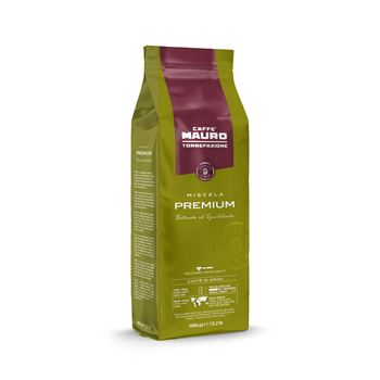 Kaffebönor Premium 50/50 1000gr Caffè Mauro grön