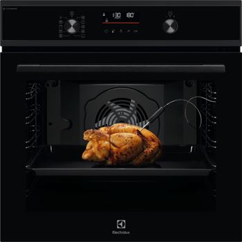 Inbyggnadsugn 72L SteamBake Wi-Fi Y6POD47WH Electrolux svart