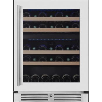 Vinkyl 60 cm 39 flaskor dubbelzon  Vigneron Kitchen Collection rostfri