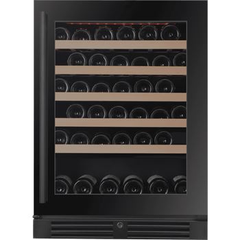 Vinkyl 60 cm 46 flaskor singelzon  Vigneron Kitchen Collection svart