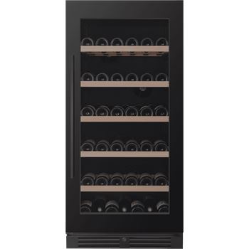Vinkyl 130 cm 123 flaskor singelzon  Vigneron Storage svart