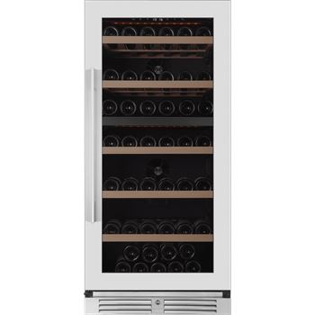 Vinkyl 130 cm 112 flaskor dubbelzon  Vigneron Storage rostfri