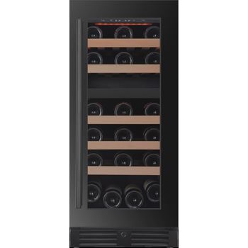 Vinkyl 40 cm 29 flaskor dubbelzon  Vigneron Kitchen Collection svart
