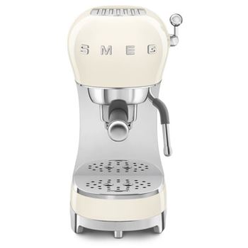 Espressomaskin manuell Smeg 50's Style creme