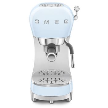 Espressomaskin manuell Smeg 50's Style pastellblå