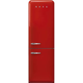 Kyl/frys kombi 196,8 cm Smeg 50's Style röd