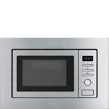 Mikrovågsugn 20L inb. Smeg rostfri