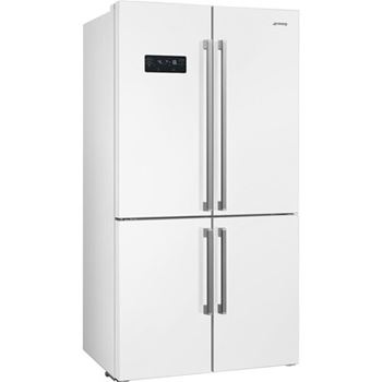 Kyl/frys kombi 182 cm French Door Smeg vit