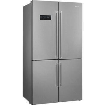 Kyl/frys kombi 182 cm French Door Smeg rostfri