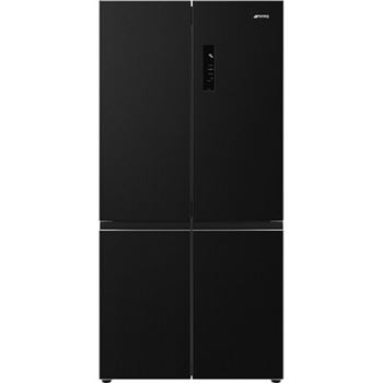 Kyl/frys kombi 190,5 cm French Door Smeg svart