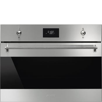 Mikrovågsugn 40L inb. Smeg Classic rostfritt stål