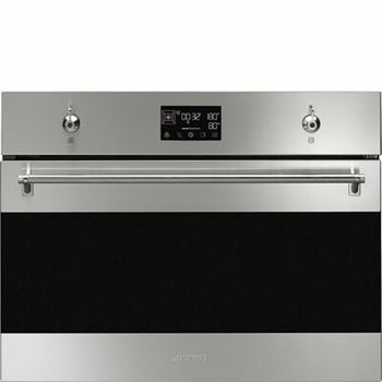 Kompaktugn 40L m ånga Smeg Classic rostfritt stål