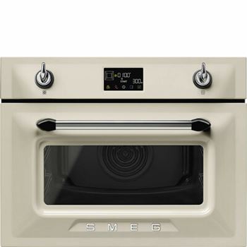 Kompaktugn 40L Smeg creme