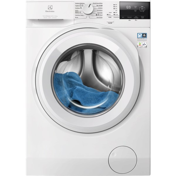 Tvätt/tork kombi 7/5 kg EWI721O74O Electrolux SteamCare 700