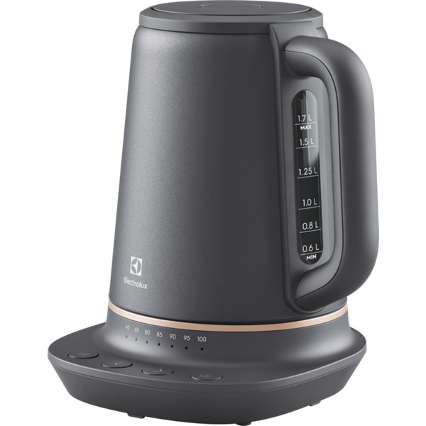 Vattenkokare 1,7L med temp. inst. E7K1-6BP Electrolux Explore 7 black pearl