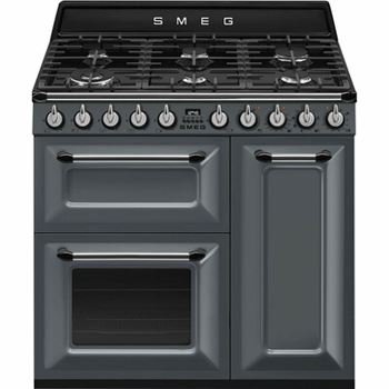Spis 90 cm Smeg Victoria grå