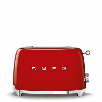 Brödrost 2-skivor Smeg 50's Style röd