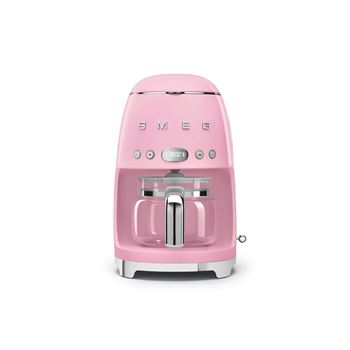Kaffebryggare 1,25L Smeg 50's Style rosa