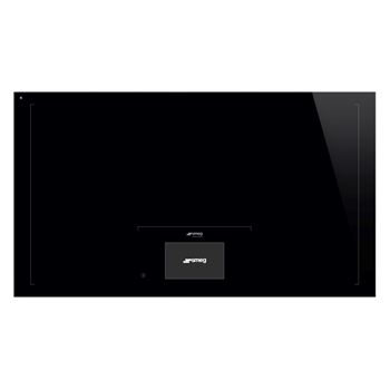 Inbyggnadshäll 90 cm Smeg svart