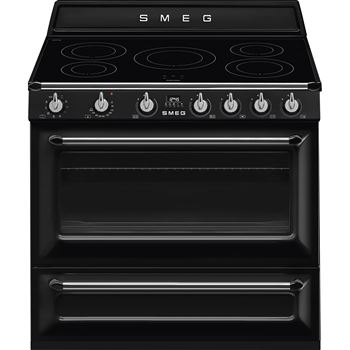 Spis 90 cm Smeg Victoria svart
