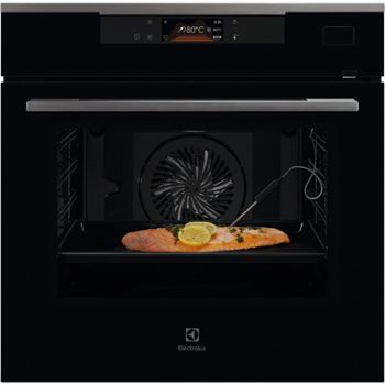 Inbyggnadsugn 70L SteamBoost Wi-Fi EOK9S6B0 Electrolux svart