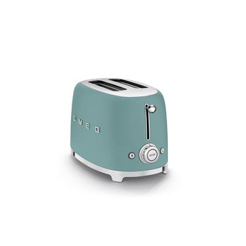 Brödrost 2-skivor Smeg 50's Style emerald green
