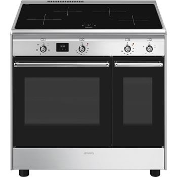 Spis 90 cm Smeg Classic rostfritt stål