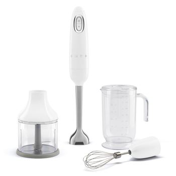 Stavmixer m tillbehör Smeg 50's Style vit