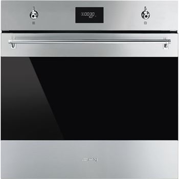 Inbyggnadsugn 70L Smeg Classic rostfri