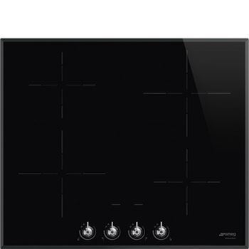 Inbyggnadshäll 60 cm Smeg svart