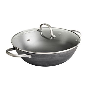 Traktörpanna Nitriding 28 cm Satake svart