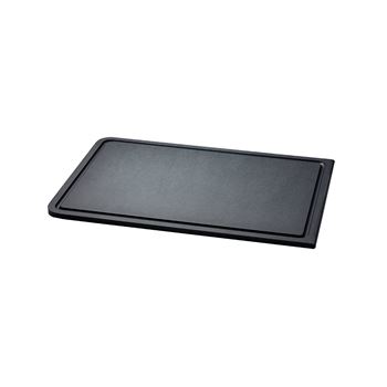 Skärbräda med ränna 44x29,8 cm Continenta Duracore svart