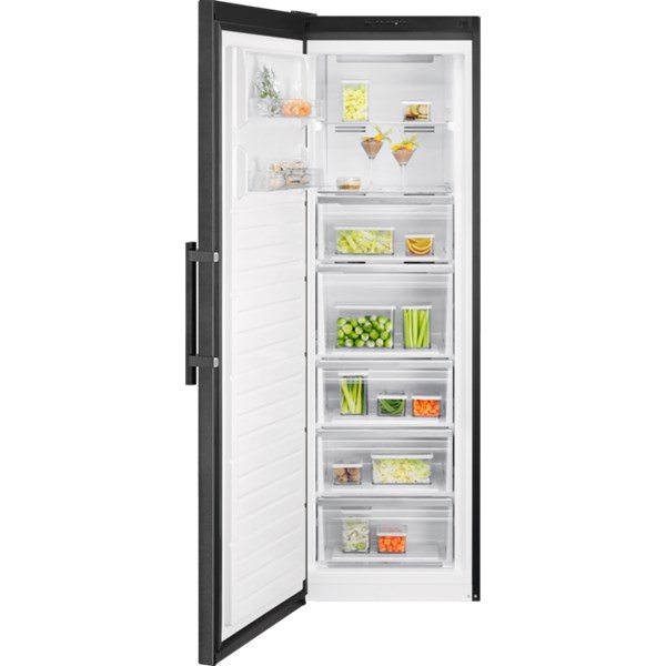Frysskåp 186 cm Flat Door Y700DFBL Electrolux svart rostfritt