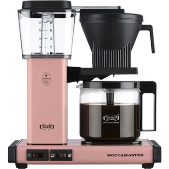 Kaffebryggare 1,25 liter, kalkindikator Moccamaster Optio pink