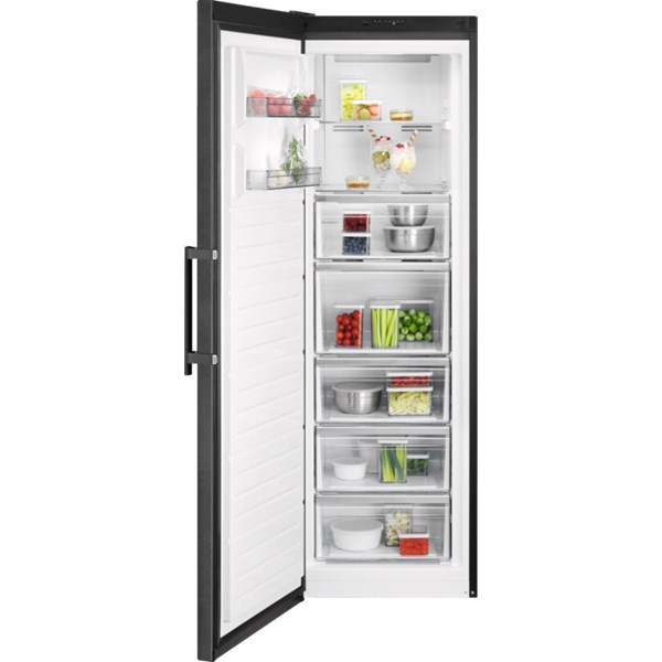 Frysskåp 186 cm Flat Door OAG7M281DLL AEG svart rostfritt