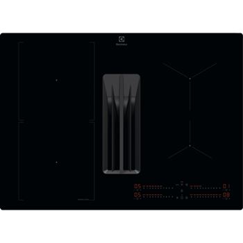 Inbyggnadshäll m integr.fläkt 70 cm kolfilter HHHB760S Electrolux 600